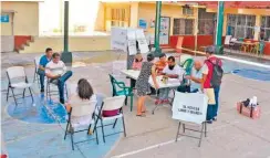  ?? PAULO MONSIVÁIS ?? Ya sé confirmó que 428 casillas estarán en escuelas en la jornada electoral