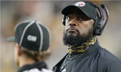  ?? ?? Pittsburgh Steelers coach Mike Tomlin expressed a lack of confidence that diversity in NFL coaching will improve. Photograph: Gene J Puskar/AP