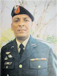  ??  ?? Julio Eliécer Gámez, sargento del Ejército asesinado.