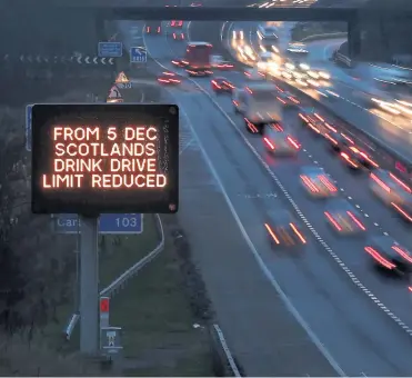  ?? Photograph: Andrew Milligan/PA ?? Figures show that drug driving is as deadly as getting behind the wheel after drinking alcohol