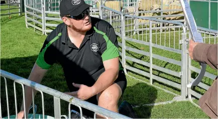  ??  ?? Dairy farmer James Lawn will represent the Taranaki/manawatu region at the national final next month.