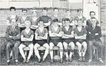  ??  ?? Brierley Hill Sedgley and Tipton Under 14 team 1960-61