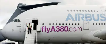  ?? AFP ?? Tagli alla produzione.
L’Airbus A380