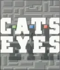  ?? ?? A still from the opening credits of CATS Eyes, and Jill Gascoine reading the Kent Evening Post at its offices in 1985