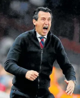  ?? // REUTERS ?? Emery ha clasficado al Aston Villa para la Champions tras 42 años