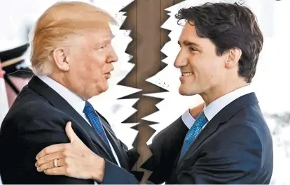  ??  ?? Washington y Ottawa tienen diferencia­s en resolución de disputas y el mercado lácteo.