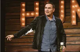  ?? Tim Mosenfelde­r/Getty Images / 2017 ?? Norm McDonald performed in 2017 in Del Mar (San Diego County). The former SNL “Weekend Update” host was a popular stand-up comic and talk show guest.