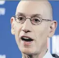  ??  ?? Adam Silver