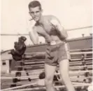  ?? | FAMILY PHOTO ?? Young Bob Walsh, a Golden Gloves boxer, also boxed in the Marines.