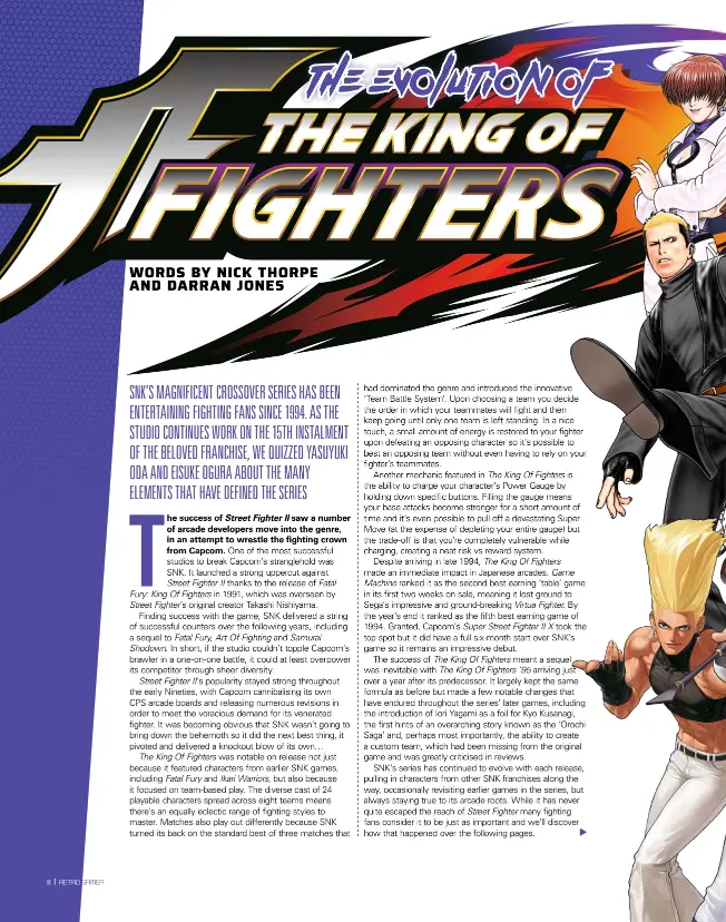 The King of Fighters: The History Behind the First Crossover Fighting Game