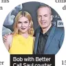  ?? ?? Bob with Better Call Saul co-star Rhea Seehorn