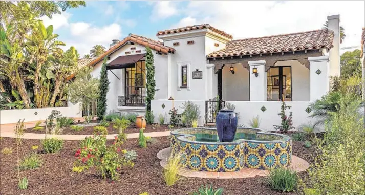  ?? Sean Garrison ShootingLA ?? AFTER: Betsy Drake’s Spanish-style home in Westwood was put on the market after her death and sold in March for $1.325 million. It’s now listed for $2.199 million.