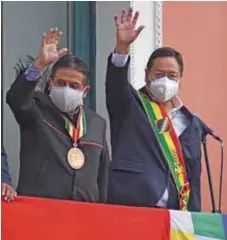  ?? / AP ?? Sin presencia
Evo Morales no acudió al acto.