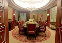  ?? Reuters ?? A view shows part of the suite where Prince Alwaleed was detained at the Ritz-Carlton. —