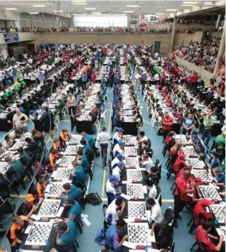  ??  ?? Five Union chess players are heading to the Southern African Junior Chess Championsh­ips (SAJCC).