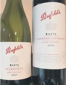  ??  ?? Penfolds Max