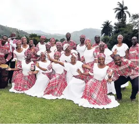  ??  ?? The Jamaican Folk Singers