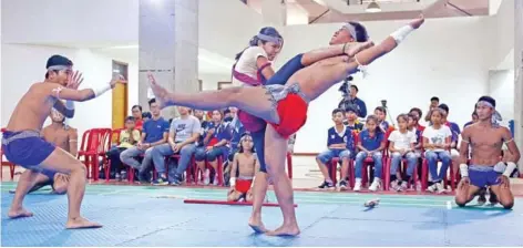  ?? SUPPLIED ?? Cambodia’s ancient Kun Lbokator martial art was inscribed on UNESCO’s Representa­tive List of the Intangible Cultural Heritage of Humanity on November 29.