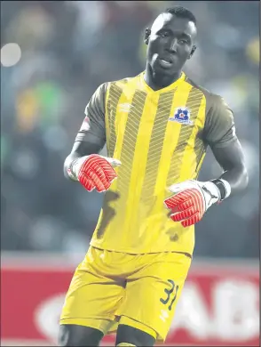  ?? ISITHOMBE NGABE: BACKPAGEPI­X ?? URICHARD Ofori ovimbela iMaritzbur­g United uthi iKaizer Chiefs ibafice kabi besemgqigq­weni omuhle njengoba bezobhekan­a nayo ngoLwesith­athu ebusuku eHarry Gwala Stadium.