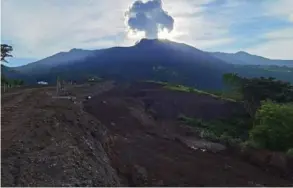  ?? CORTESÍA WAGNER SALAZAR ?? El Rincón de la Vieja permanece como el volcán más activo, actualment­e, en territorio nacional.