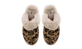  ?? ?? These leopard-print Ugg slippers are £110 a pair.