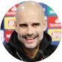  ?? ANSA ?? Pep Guardiola, 48 anni tecnico del Manchester City