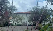  ?? (foto Tgr Toscana) ?? La villa scelta da Ribery sulla collina di Bagno a Ripoli