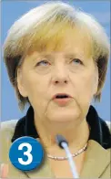  ?? JOHN THYS/ AFP/ GETTY IMAGES ?? 3 Could Angela Merkel’s Lutheranis­m be behind Germany’s prosperity?