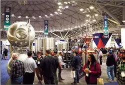  ?? DAVID JOLES/MINNEAPOLI­S STAR TRIBUNE/TNS ?? A big crowd on hand for the national Craft Brewers Conference at the Minneapoli­s Convention Center Tuesday, May 3, 2022 in Minneapoli­s.