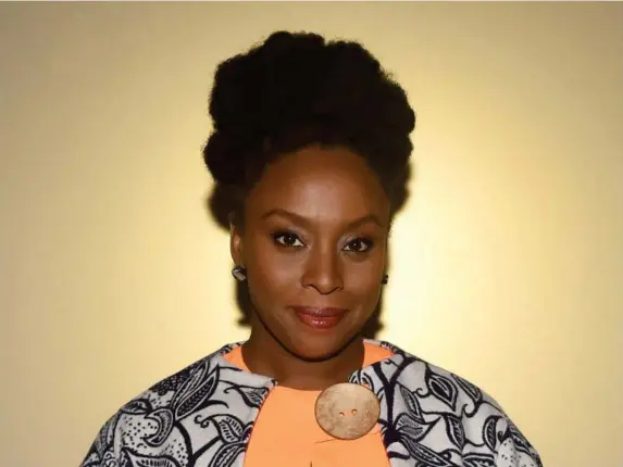  ??  ?? Grace in grief: Adichie’s essay on her father’s death peels back layers of loss to reveal larger human truths (Getty)