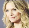  ??  ?? Michelle Pfeiffer