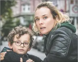  ?? [MAGNOLIA PICTURES] ?? Katja (Diane Kruger) and son Rocco (Rafael Santana) in “In the Fade” "In the Fade." MPAA rating: Running time: Now showing
