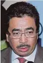  ??  ?? Datuk Seri Johari Abdul Ghani