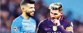  ??  ?? Los figuras del Barcelona y Manchester City fueron nominados.