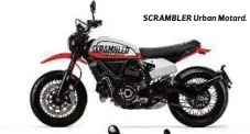  ?? ?? SCRAMBLER Urban Motard.