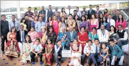  ??  ?? Four generation­s of the AC Govender family at their family reunion.