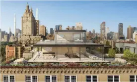  ?? ?? Bill Ackman's proposed Norman Foster penthouse in New York. Photograph: Foster + Partners