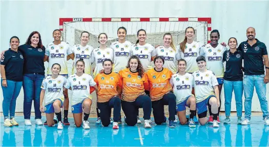  ?? ?? Gil Eanes está de regresso à I Divisão feminina de andebol com uma equipa bastante jovem