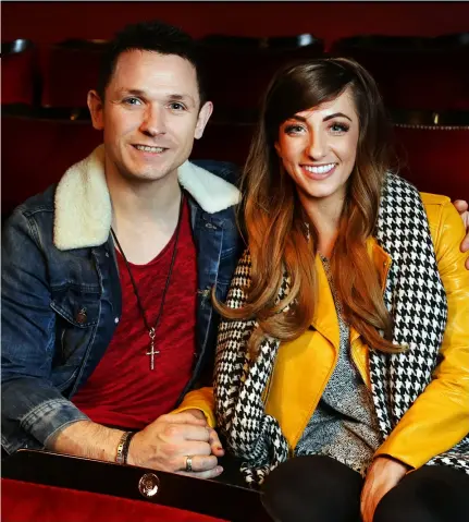  ??  ?? Johnny Ward and Rachel Tracey are appearing in ‘Rapunzel’ at the Gaiety Theatre. Photo: Steven Humphreys