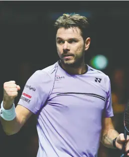  ?? PETER DEJONG/THE ASSOCIATED PRESS FILE ?? Stan Wawrinka says “politics have overshadow­ed the action on the courts” and he is “concerned about the direction tennis is heading in.”