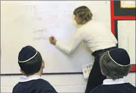  ?? PHOTO: GETTY IMAGES ?? Teachers in Jewish schools now have more options to enhance their skills