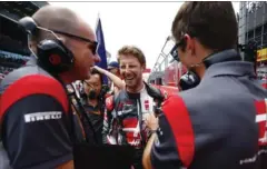  ?? FOTO. ALL OVER PRESS ?? Romain Grosjean kunne glaede sig over den flotte sjetteplad­s i Østrigs Grand Prix.
