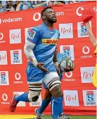  ?? GETTY IMAGES ?? Springbok World Cup-winning captain Siya Kolisi scored a try for the Stormers as Super Rugby returned in South Africa after a sixmonth absence.