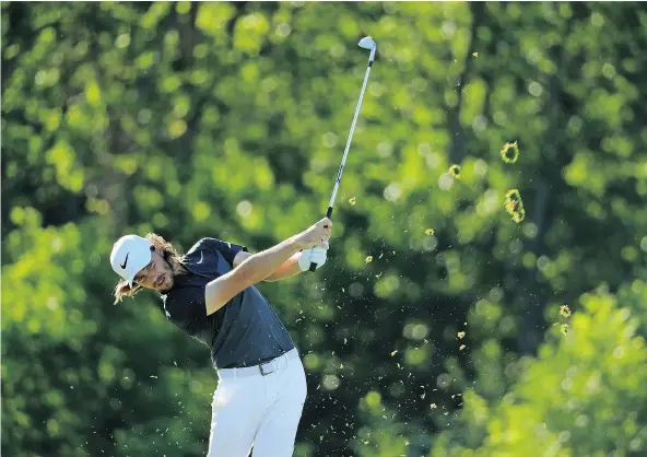  ?? — GETTY IMAGES FILES ?? Tommy Fleetwood of England has risen to No. 15 in the world with his victory in the French Open and has earned the second-most world ranking points this year behind Dustin Johnson. Fleetwood grew up near Open Championsh­ip venue Royal Birkdale.