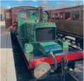  ?? ?? The Shredded Wheat locomotive, restored from a rusting wreck to as-new condition. HRA