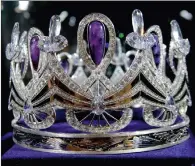  ??  ?? Organisers have unveiled a new crown, designed by Jack Friedman Jewellers and known as Enhle, which means beauty in Zulu.