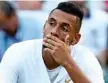  ??  ?? CHANCE GONE: Nick Kyrgios during the loss.