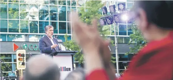  ?? FOTO: AGENCIAUNO ?? Mañana en la tarde el senador realizará el cierre de su campaña en el Paseo Bulnes.