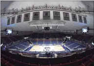  ?? Icon Sportswire via Getty Images ?? A general view of Gampel Pavilion.