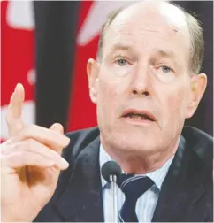  ?? THE CANADIAN PRESS FILES ?? Former Bank of Canada Governor David Dodge is one of those who have suggested that the next target to help Canadian businesses should be GST/HST remittance­s.